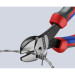 Кусачки боковые (бокорезы) особой мощности TwinForce, Ø5,5мм, 180мм KNIPEX 73 72 180, фосфат