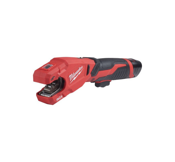Труборез аккумуляторный по нержавеющей стали MILWAUKEE M12 PCSS-202C (ЗУ+2акк.Х2Ач+кейс)