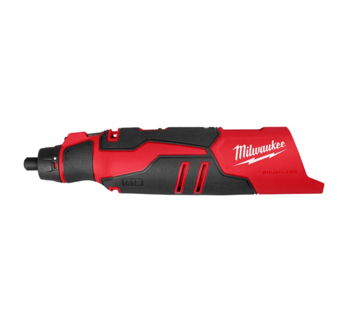 Машина прямошліфувальна акумуляторна безщіткова MILWAUKEE M12 BLROT-0 (каркас)
