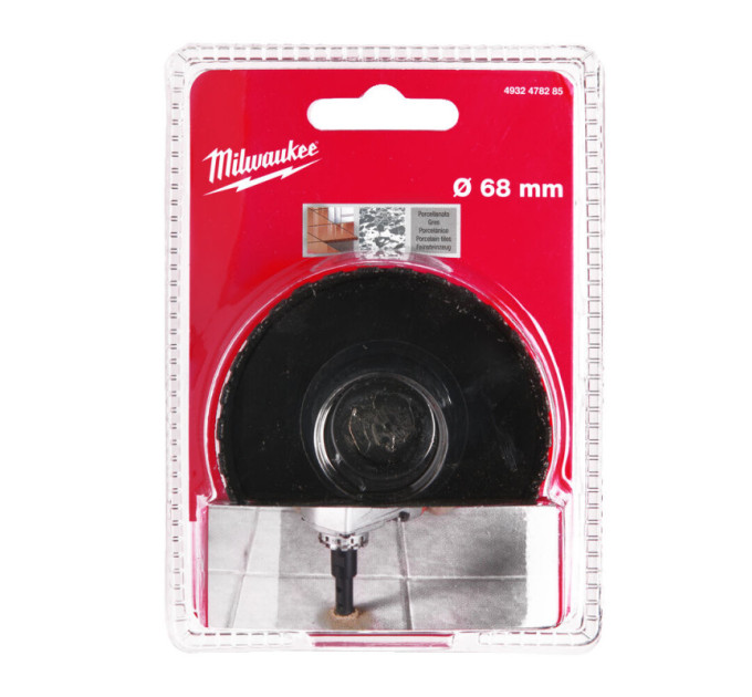 Коронка алмазна Diamond Max MILWAUKEE, Ø68мм M14 (сухе свердління)