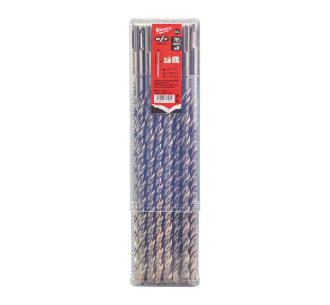 Бур SDS-PLUS M2 MILWAUKEE, Ø10,0х260х200мм, (50шт)
