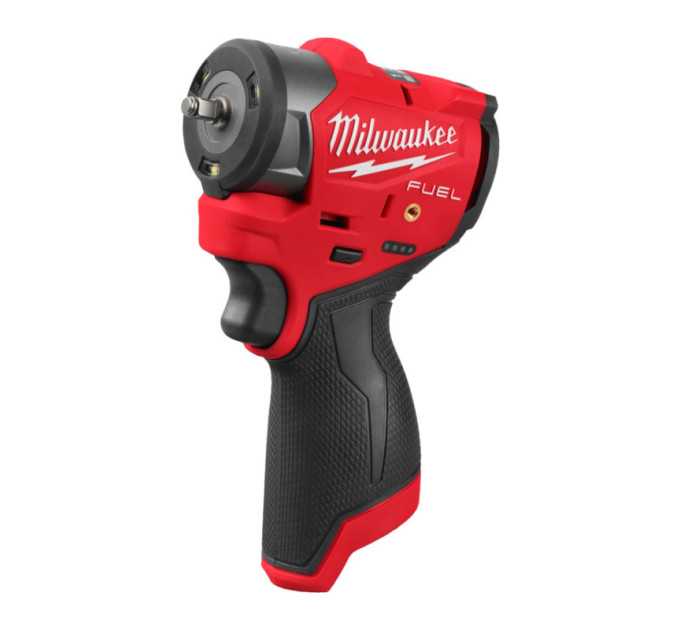 Гайковерт аккумуляторный бесщеточный MILWAUKEE 1/4'' (136 Нм) M12 FSCIWF14-0, с кольцом