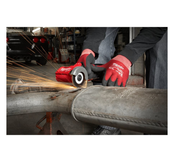 Пила дисковая универсальная аккумуляторная бесщёточная MILWAUKEE M12 FCOT-0, Ø76 (каркас)
