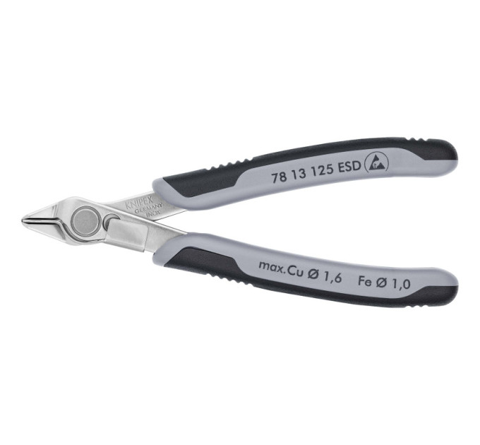 Кусачки Electronic Super Knips® KNIPEX 78 13 125 ESD