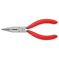 Круглогубцы плоские с режущими кромками Ø2,5мм, 140мм KNIPEX 25 01 140, фосфатированные