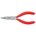 Круглогубцы плоские с режущими кромками Ø2,5мм, 140мм KNIPEX 25 01 140, фосфатированные