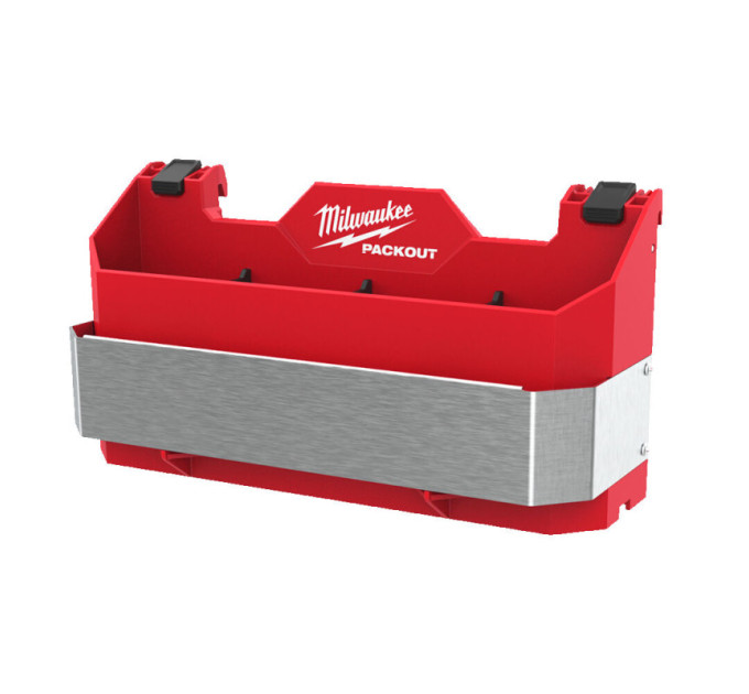 Полка боковая с металической пластиной для кейсов PACKOUT™ MILWAUKEE (154x294x120мм)