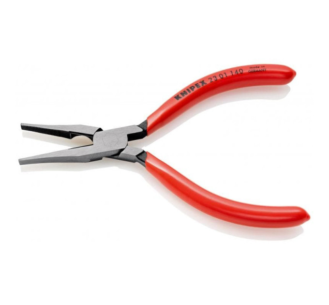 Плоскогубцы для точных работ с режущими кромками Ø2,5 мм, 140мм KNIPEX 23 01 140, фосфатированные