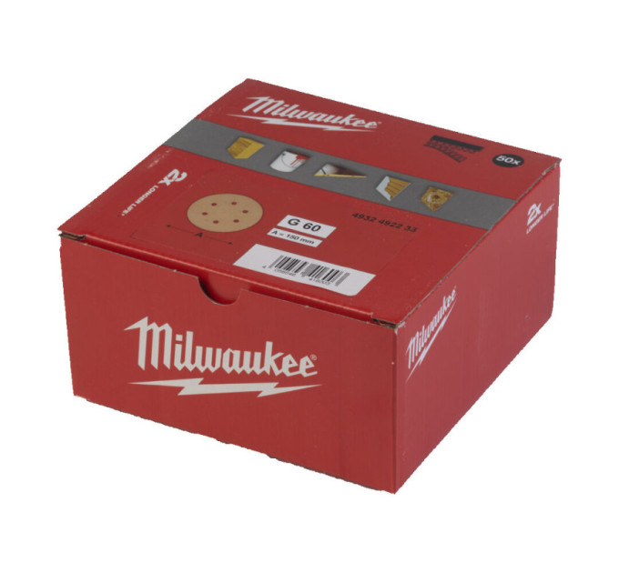 Шлифовальный круг HP MILWAUKEE Ø150/6 HL, зерно 60, (50шт)