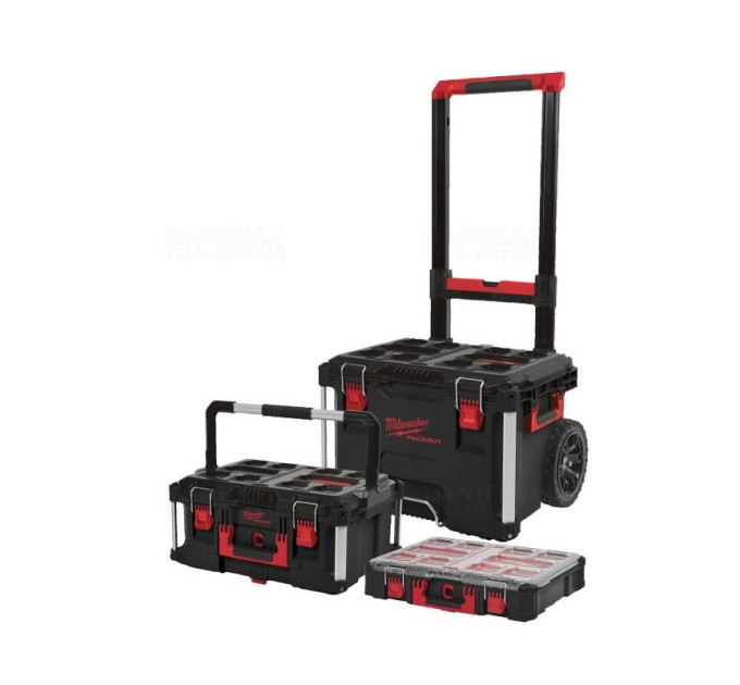 Набір ящиків для інструментів PACKOUT MILWAUKEE, набір №3 (4932464078 / 4932464079 / 4932464082)