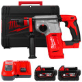 Перфоратор аккумуляторный бесщёточный SDS-PLUS MILWAUKEE M18 BLHX-502X (2,3 Дж) (ЗУ+2ак.Х5Ач+HDкейс)