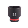 Головка ударная ShW 3/8'' STD MILWAUKEE, 22мм