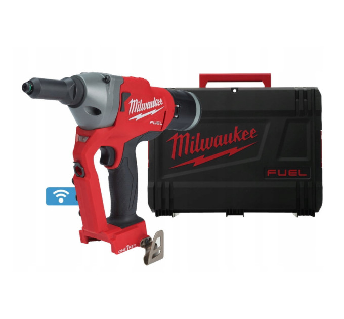 Заклепочник акумуляторний бесщеточный MILWAUKEE M18 ONEFPRT-0X (Ø4,8-7,0мм)(каркас+HDкейс)