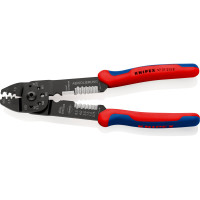Клещи для опрессовки, резки и зачистки 230мм KNIPEX 97 21 215 B, фосфатированные