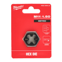 Плашка шестигранная MILWAUKEE, М11-1,50мм