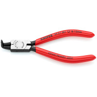 Щипцы для стопорных колец загнутые 90° Ø8-13мм, 140мм KNIPEX 44 21 J0 SB, (Ø0,9мм) фосфатированные