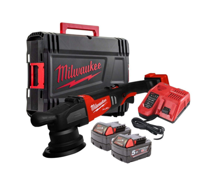 Машина полировальная эксцентриковая аккумуляторная бесщеточная MILWAUKEE Ø150мм M18 FROP21-502X