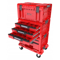 Набор ящиков QBRICK SYSTEM PRO RED DRAWER WORKSHOP SET 4 2.0 RUHD мобильный шкаф (525x345x885мм)