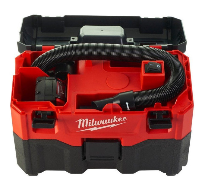 Пылесос аккумуляторный MILWAUKEE M18 VC2-0 (каркас) для воды и сухого мусора