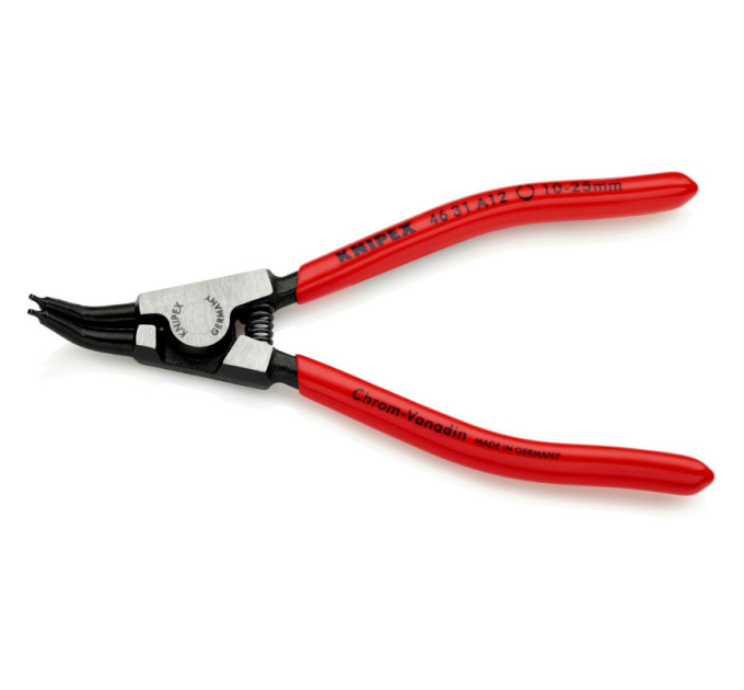 Щипцы для наружных стопорных колец загнутые 45°, Ø8-13мм KNIPEX 46 31 A12, Ø0,9мм