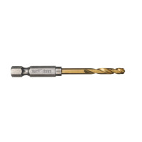 Свердло по металу RedHEX SHOCKWAVE™ HSS-TiN MILWAUKEE, Ø4,0х71,5х26мм, (10шт)
