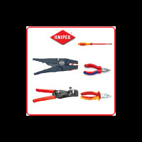 Обжимные клещи с магазином для смены плашек и 5 профилями обжима Knipex MultiCrimp®, 250 мм 97 33 02
