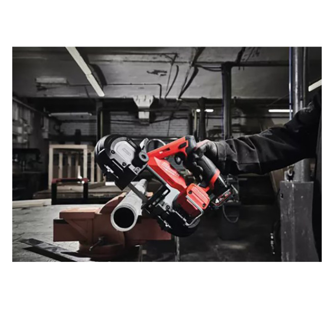 Пила ленточная аккумуляторная бесщёточная MILWAUKEE M12 FBS64-0C (каркас)
