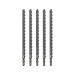 Полотна для лобзіка T313AW MILWAUKEE, 155мм, (5шт), (изоляционные материалы, резина)