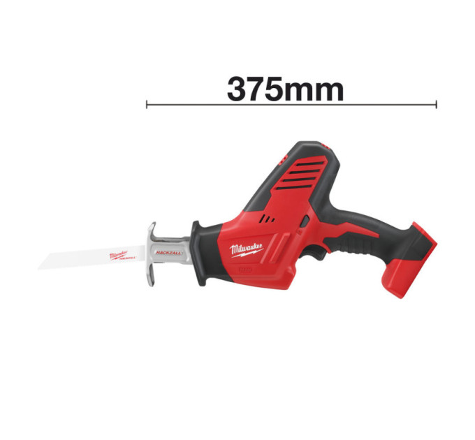 Пила сабельная аккумуляторная MILWAUKEE M18 C18 HZ-0X, (каркас, HDкейс)