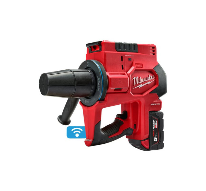 Інструмент розширювальний акумуляторний UPONOR Q&E, MILWAUKEE M18 ONEBLPXPL-502C (ЗП+2ак.Х5Ач, кейс)