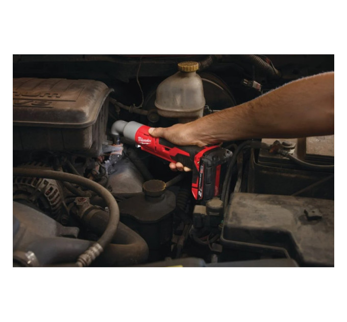 Гайковерт угловой аккумуляторный MILWAUKEE 3/8" M18 BRAIW-0 (76Нм)(каркас)