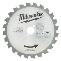 Диск пильный по дереву для торцевых пил MILWAUKEE, Ø216х30х2,8мм, 24 зуб.