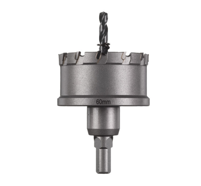 Цельная коронка Holesaw TCT MILWAUKEE для стали/нержавеющей стали, Ø60мм