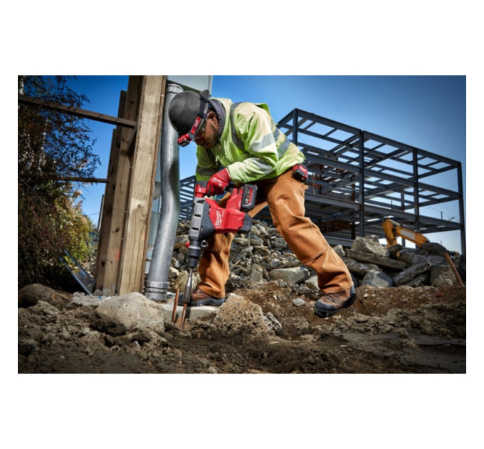 Перфоратор акумуляторний безщітковий SDS-MAX MILWAUKEE M18 FHM-121C (11Дж) (ЗУ+1акк.Х12Ач+кейс) , (