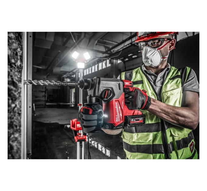 Перфоратор аккумуляторный бесщёточный SDS-PLUS MILWAUKEE M18 FH-0X (2,5Дж) (каркас+HDкейс)