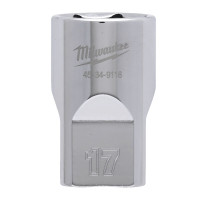 Головка торцева хромована ½" 6гр. MILWAUKEE, 17мм
