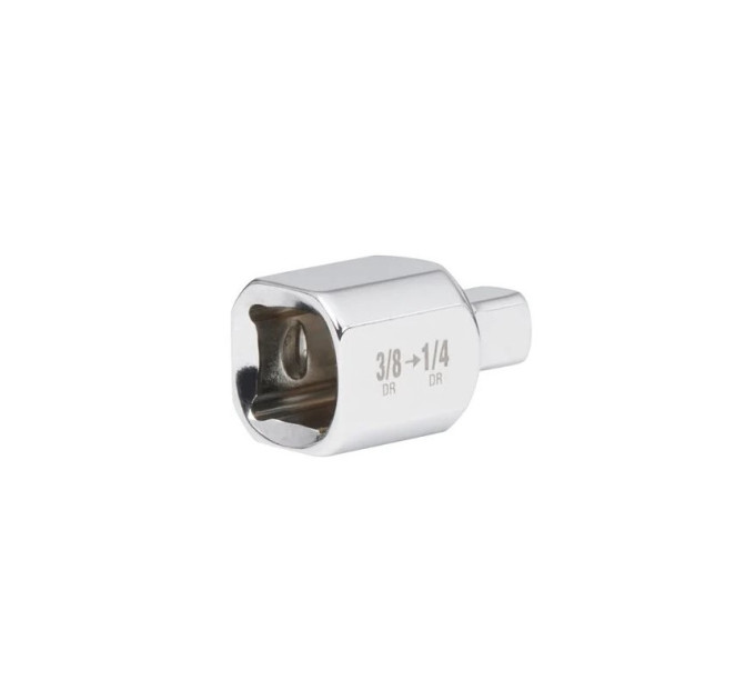 Переходник хромированный для головок MILWAUKEE, з 3/8'' на 1/4''