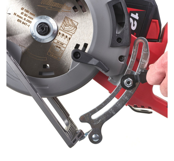 Пила дисковая аккумуляторная бесщеточная MILWAUKEE M18 FCSRH66-0 Ø190мм (каркас), (замена на 4933498