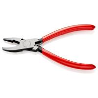 Плоскогубцы для отламывания стеклянных полосок, 160мм KNIPEX 91 71 160, фосфатированные