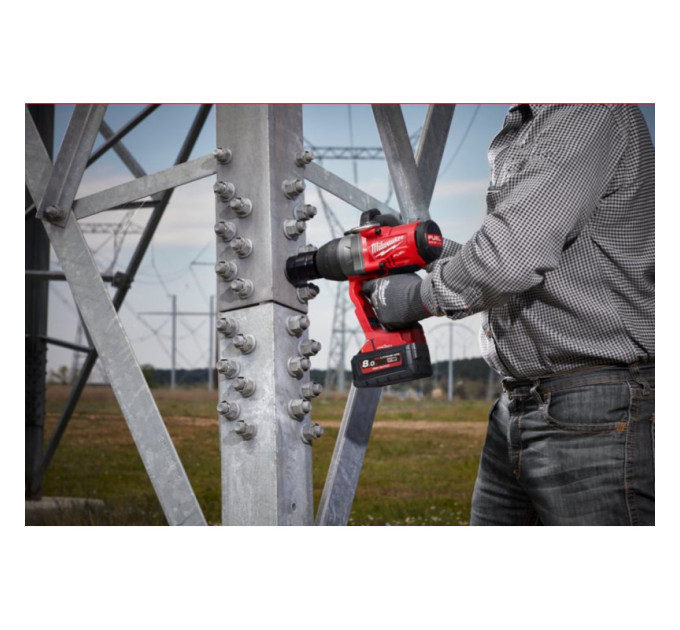 Гайковерт аккумуляторный бесщеточный MILWAUKEE 1'' (2400Нм) M18 ONEFHIWF1-0X, с кольцом (каркас)