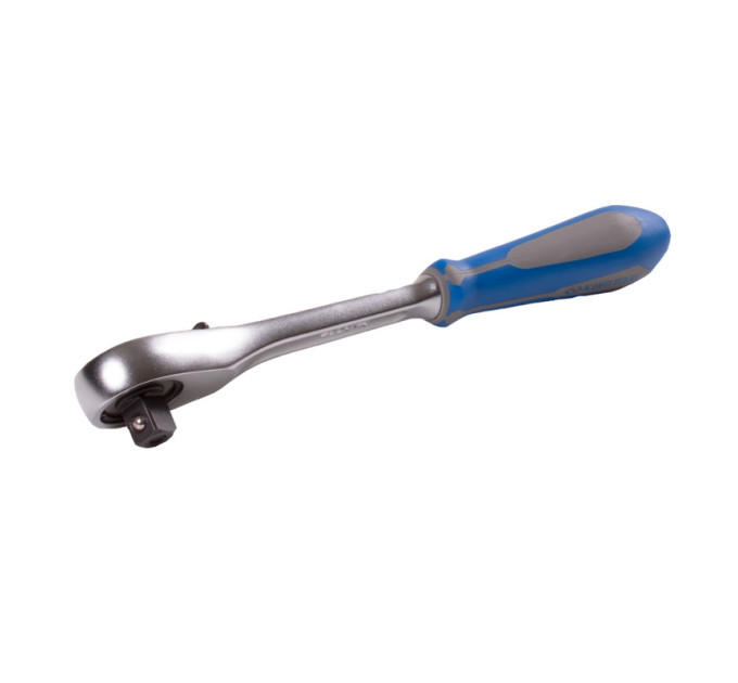 Трещотка 1/2", 250 мм, 90 зубцов, флажковая с кнопкой. IP51.