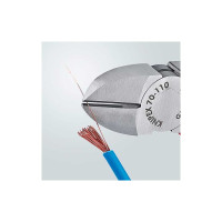 Кусачки боковые (бокорезы), Ø3,0мм, 125мм KNIPEX 70 01 125 SB, фосфатированные
