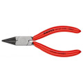 Плоскогубцы круглогубцы захватные для точных работ, 125мм, KNIPEX 37 41 125, фосфатированные