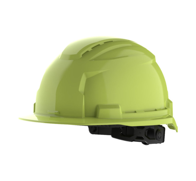 Каска захисна BOLT100 Hi-Vis вентильована для промислового альпінізму MILWAUKEE