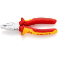 Пассатижи (плоскогубцы) комбинированные Ø10,0мм, 160мм VDE KNIPEX 01 06 160, хромированные