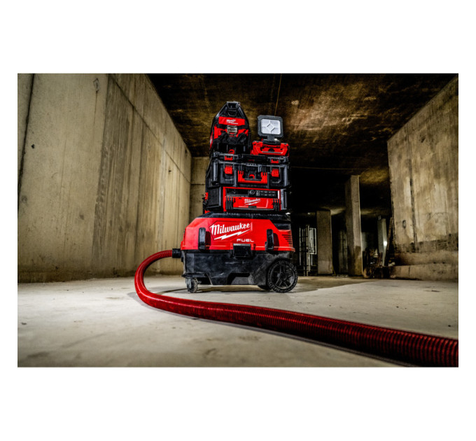 Пилосос-гибрид аккумуляторный/сетевой PACKOUT MILWAUKEE M18/220 ONEF2VC34M-0 AC/DC, 34л M-класс