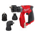 Дриль-шуруповерт акумуляторний безщітковий MILWAUKEE M12 FDDXKIT-202X,34Нм (4насадки+ЗУ+2Х2Ач+кейс)