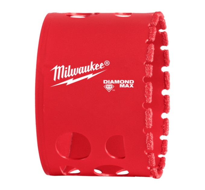 Коронка алмазная Diamond Plus/Max MILWAUKEE, Ø64мм (5/8''х18) (сверление с водой)