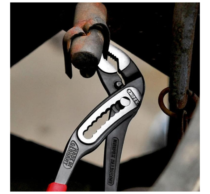 Клещи сантехнические переставные силовые Ø50мм Aligator KNIPEX 88 03 250. хромированные