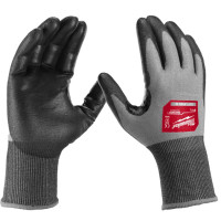 Рукавички робочі MILWAUKEE Hi-Dex (Хай Декс), із опором порізам рівня 4/D, 8/M